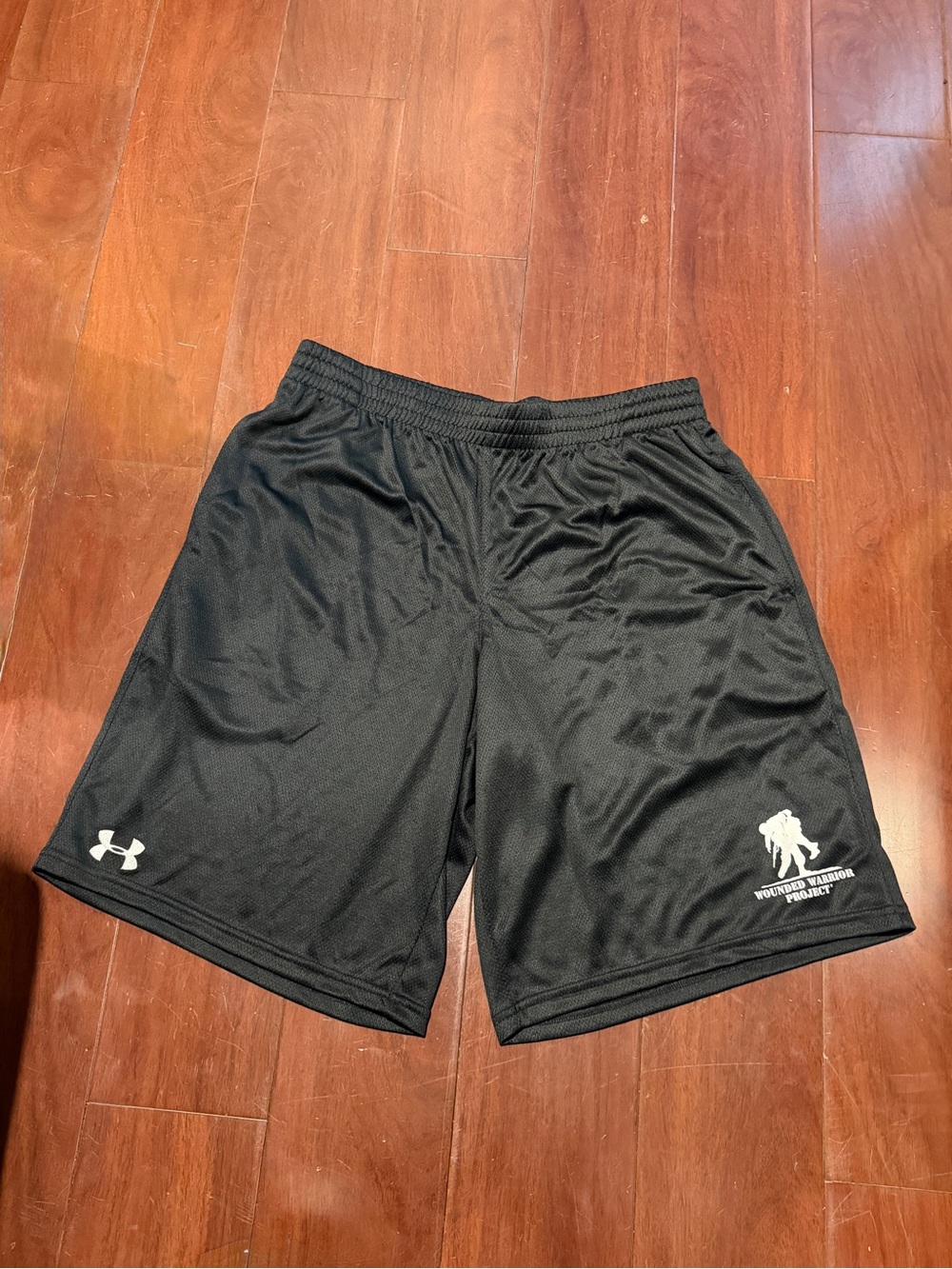 Under Armour Large Mesh Athletic Shorts Wounded Warrior Project WWP